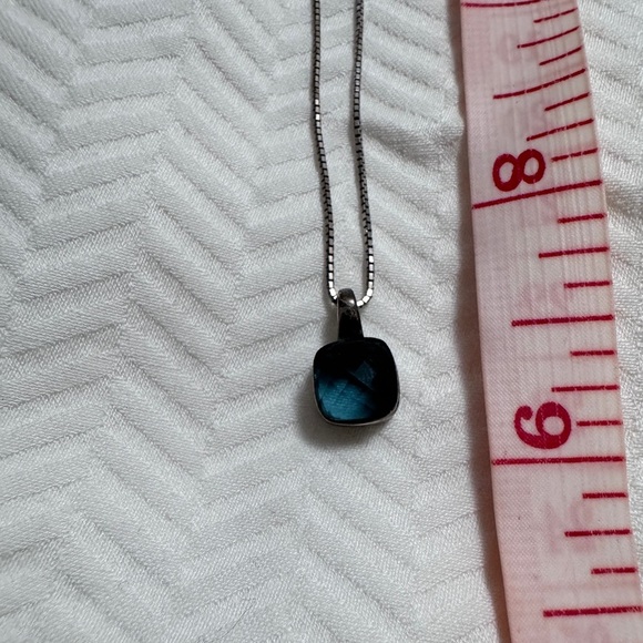 925 Silver Necklace with 925 Silver Pendant - Picture 5 of 7